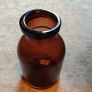 Hearth & Hand Amber Glass Jar